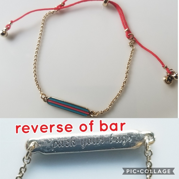 Rachel Roy bead and charm 5pc bracelet - Picture 3 of 3